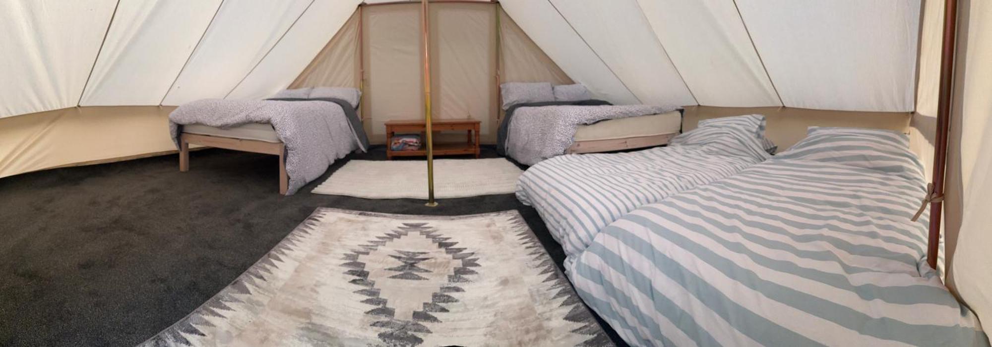Cooll Luxury tent Canterbury
